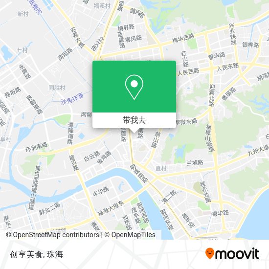 创享美食地图