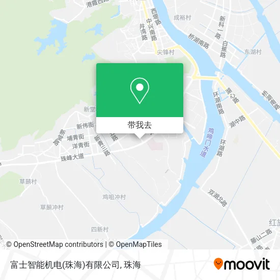 富士智能机电(珠海)有限公司地图