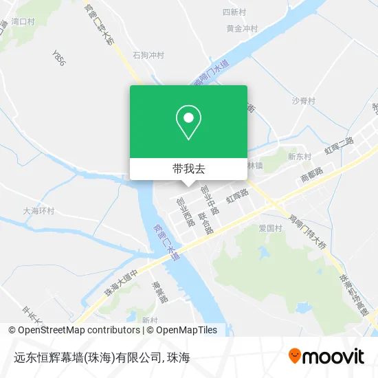 远东恒辉幕墙(珠海)有限公司地图