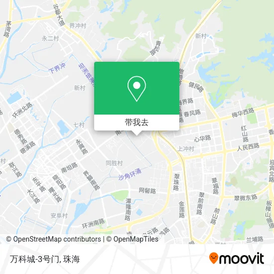 万科城-3号门地图