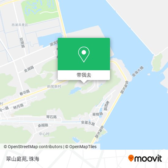翠山庭苑地图