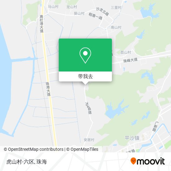 虎山村-六区地图