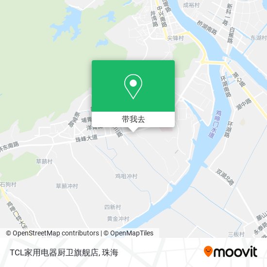 TCL家用电器厨卫旗舰店地图