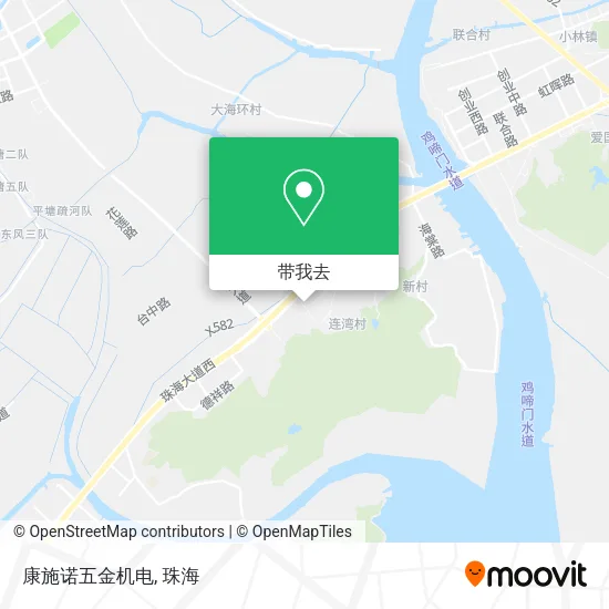 康施诺五金机电地图