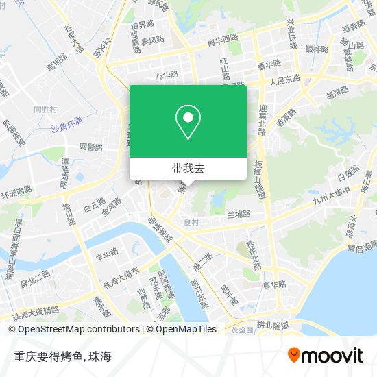 重庆要得烤鱼地图
