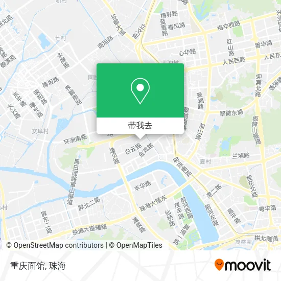 重庆面馆地图