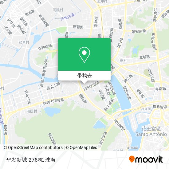 华发新城-278栋地图