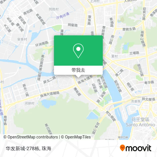 华发新城-278栋地图