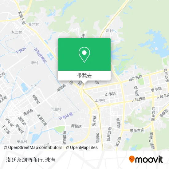 潮廷茶烟酒商行地图