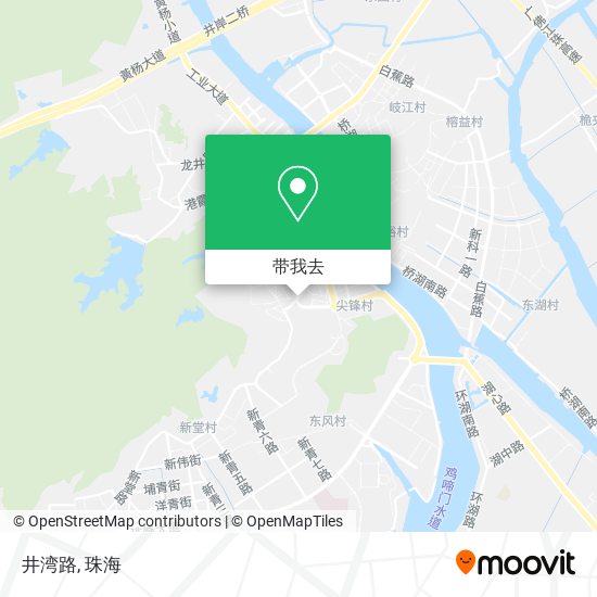 井湾路地图