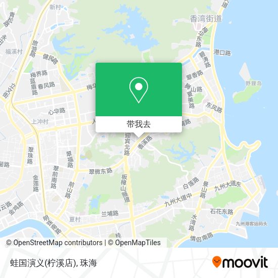 蛙国演义(柠溪店)地图
