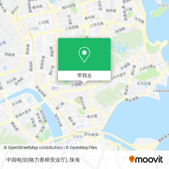 中国电信(格力香樟营业厅)地图