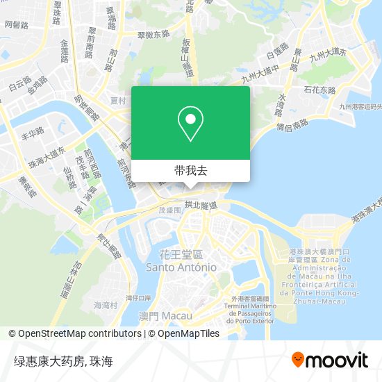 绿惠康大药房地图