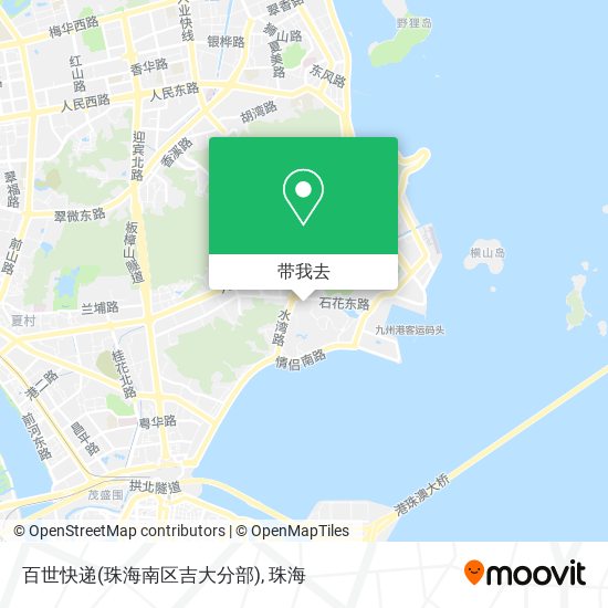 百世快递(珠海南区吉大分部)地图