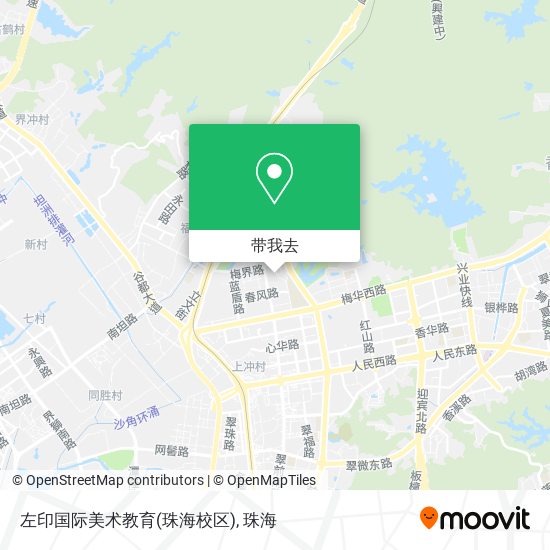 左印国际美术教育(珠海校区)地图