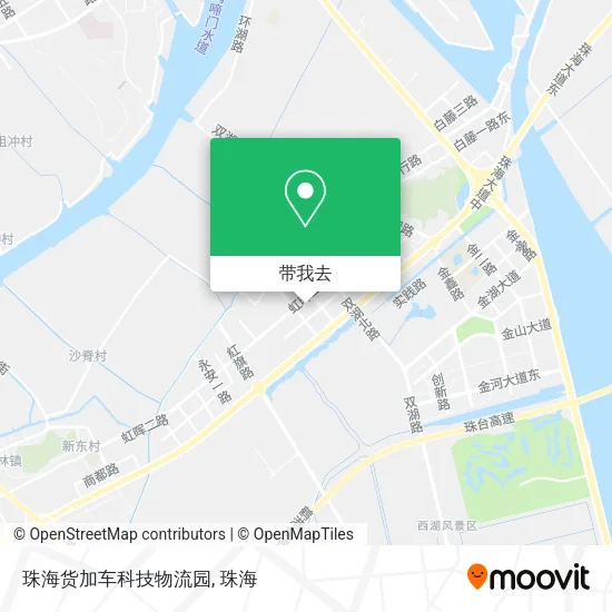 珠海货加车科技物流园地图