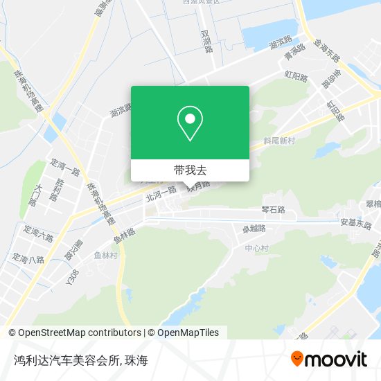 鸿利达汽车美容会所地图