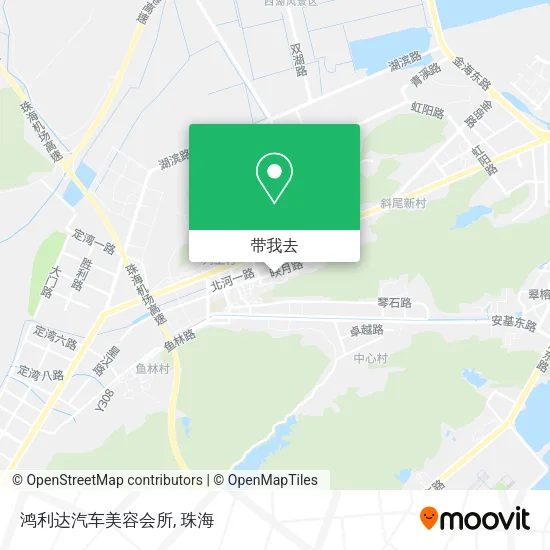 鸿利达汽车美容会所地图