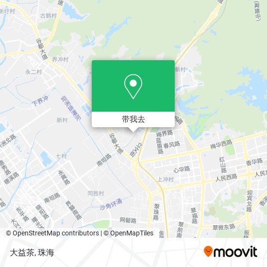大益茶地图