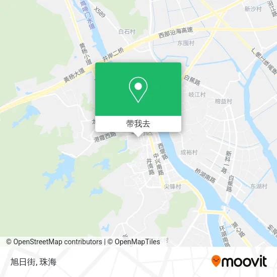 旭日街地图