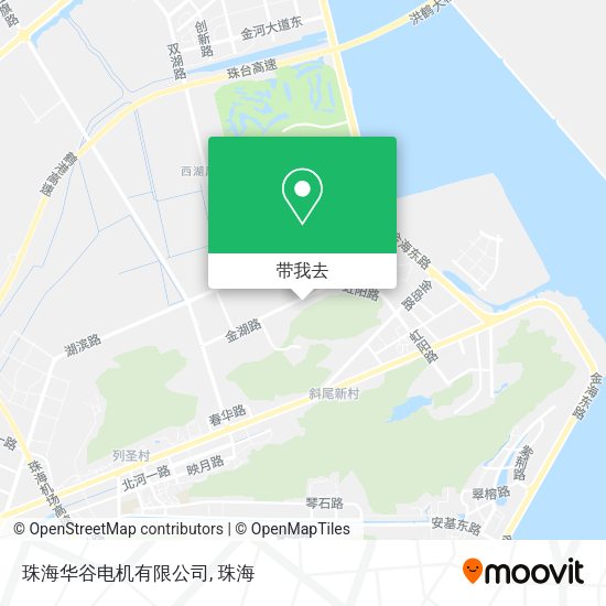 珠海华谷电机有限公司地图