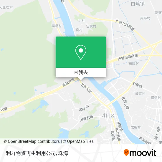 利群物资再生利用公司地图