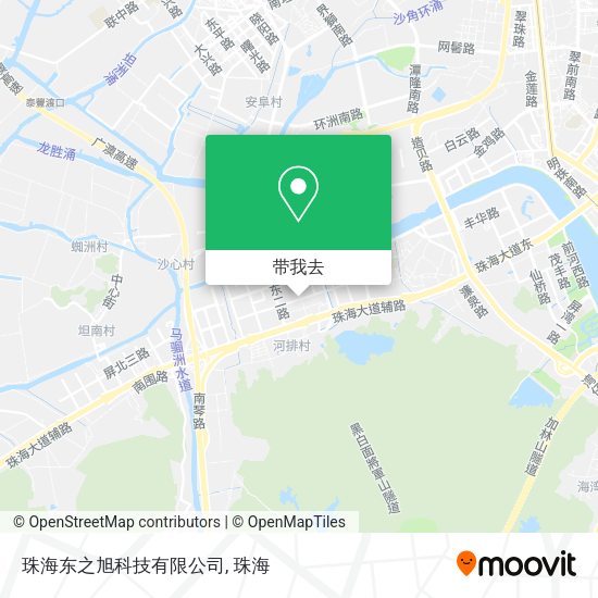 珠海东之旭科技有限公司地图