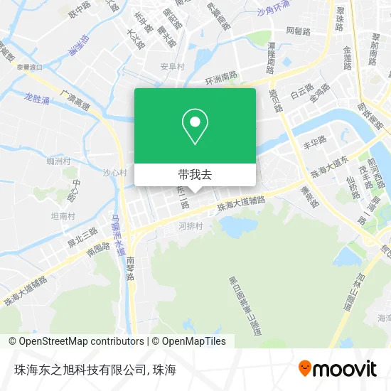 珠海东之旭科技有限公司地图