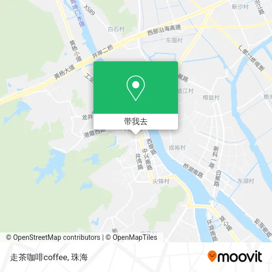 走茶咖啡coffee地图