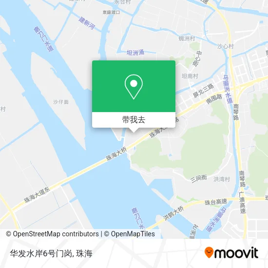 华发水岸6号门岗地图