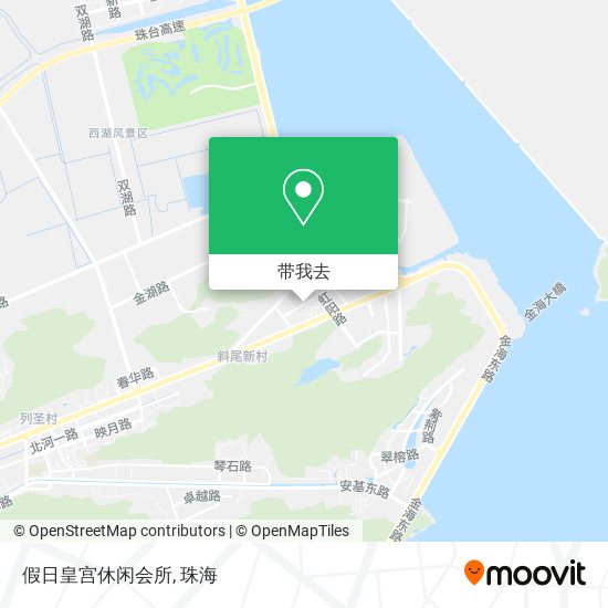 假日皇宫休闲会所地图