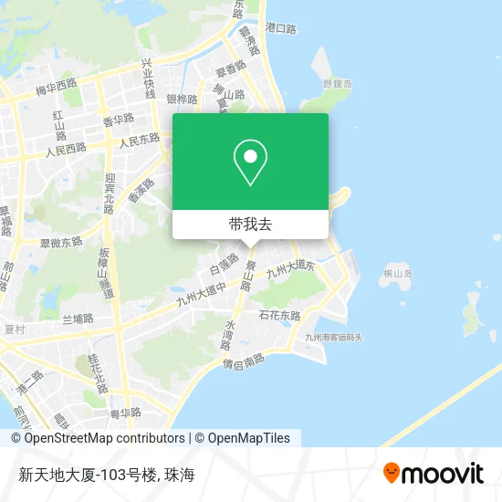 新天地大厦-103号楼地图