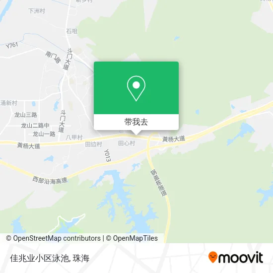 佳兆业小区泳池地图