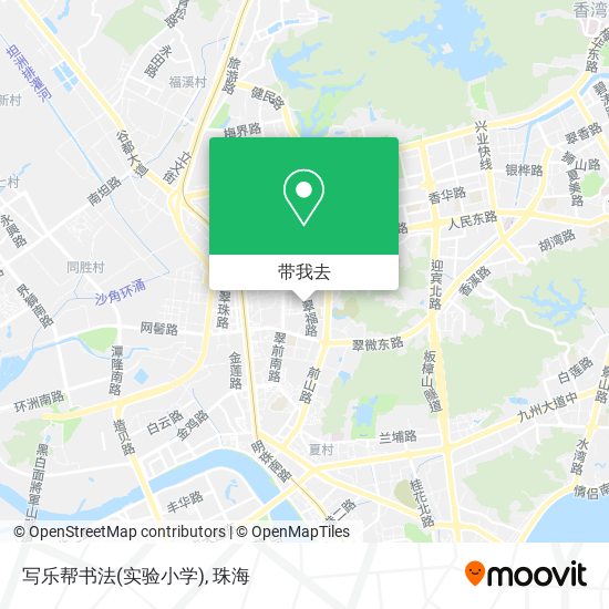 写乐帮书法(实验小学)地图