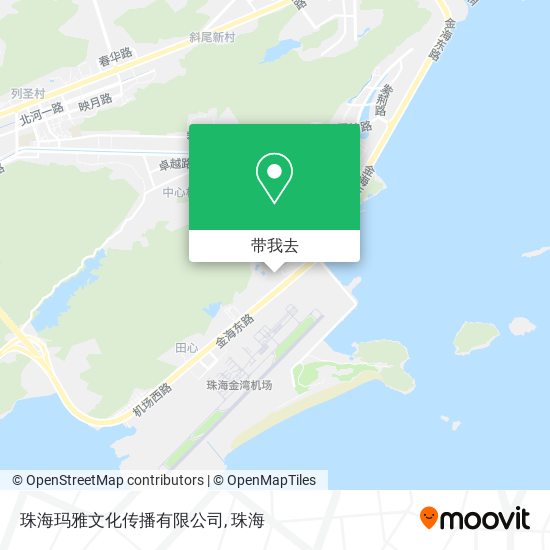 珠海玛雅文化传播有限公司地图