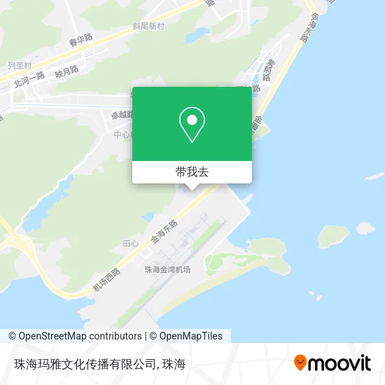 珠海玛雅文化传播有限公司地图