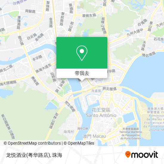 龙悦酒业(粤华路店)地图
