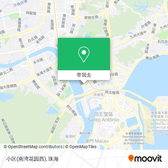 小区(南湾花园西)地图