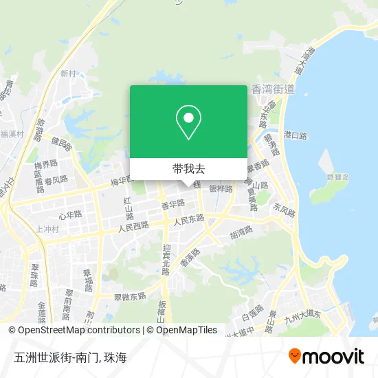 五洲世派街-南门地图