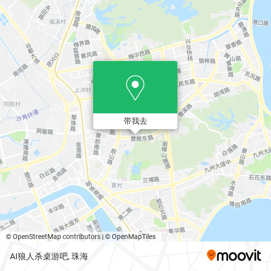 AI狼人杀桌游吧地图