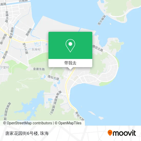 唐家花园街6号楼地图