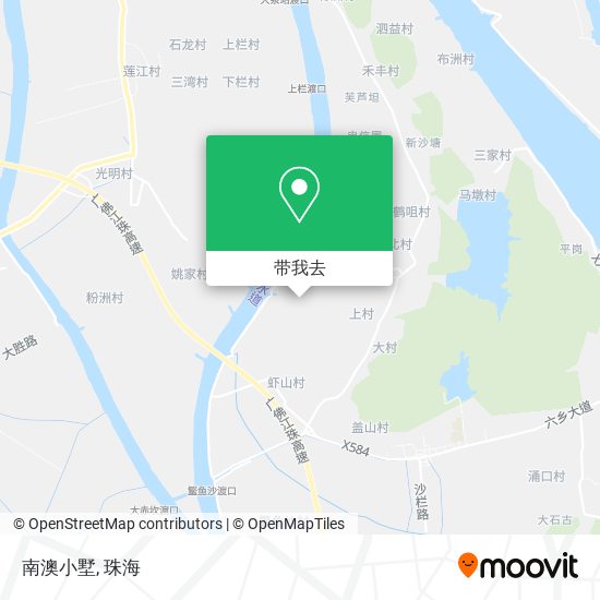 南澳小墅地图