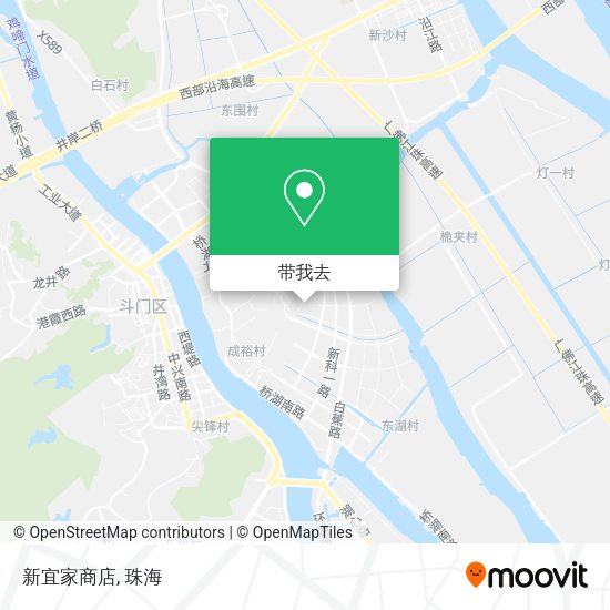 新宜家商店地图