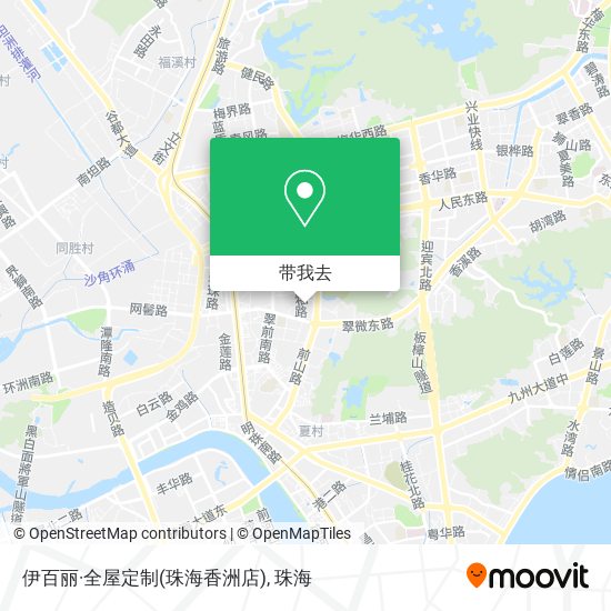 伊百丽·全屋定制(珠海香洲店)地图