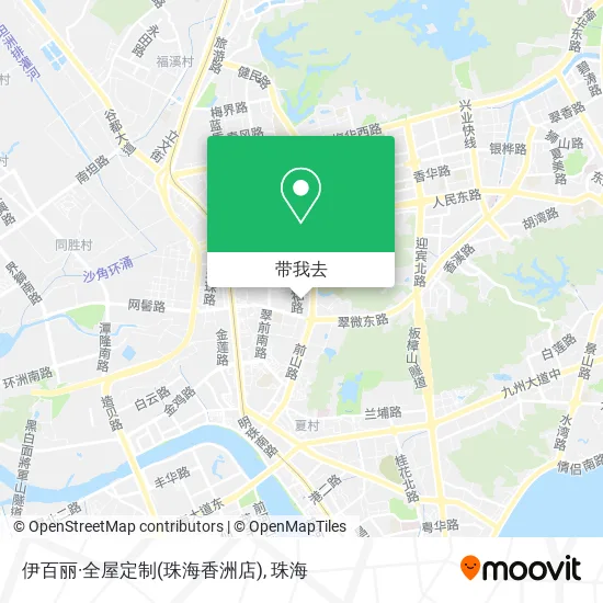 伊百丽·全屋定制(珠海香洲店)地图
