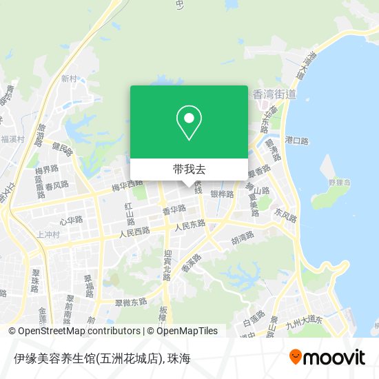 伊缘美容养生馆(五洲花城店)地图