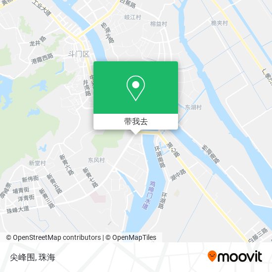 尖峰围地图