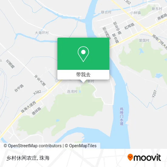 乡村休闲农庄地图