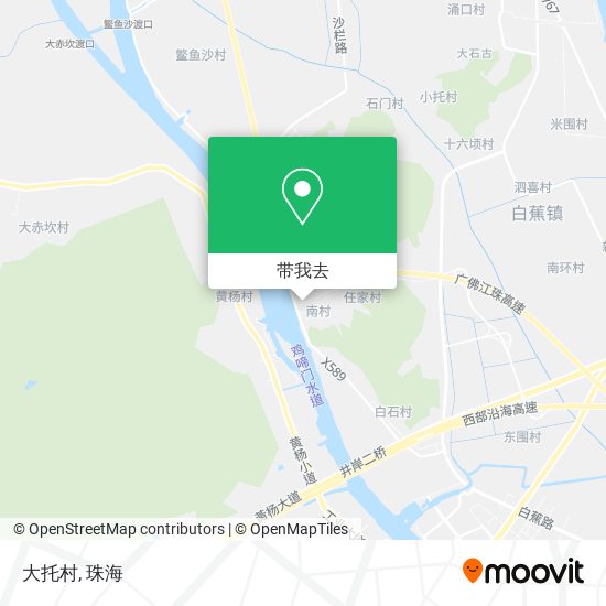 大托村地图
