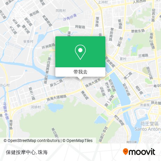 保健按摩中心地图